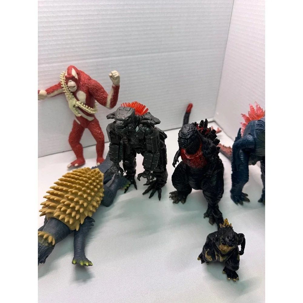Godzilla Monsterverse Action Figure Lot Mechagodzilla Shin Godzilla Skar King6pc